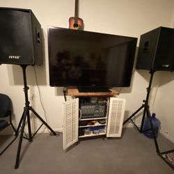 Fever FL 8400 Amplifier With 2 Speakers 