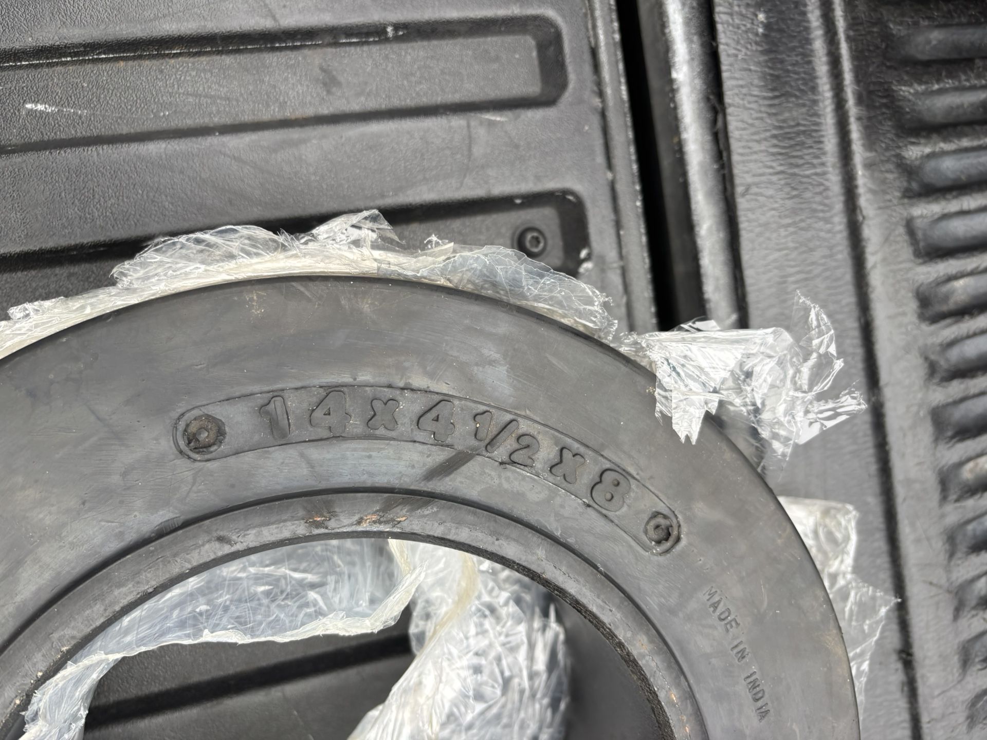 2 Tires 14x4.5 8 Forklift Tires $220