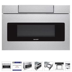 New Sharp 24” Built-In Microwave Drawer