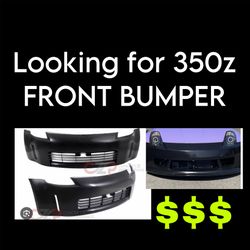 350z FRONT BUMPER 