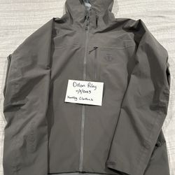 Black Ovis Hailstone Rain Gear XL