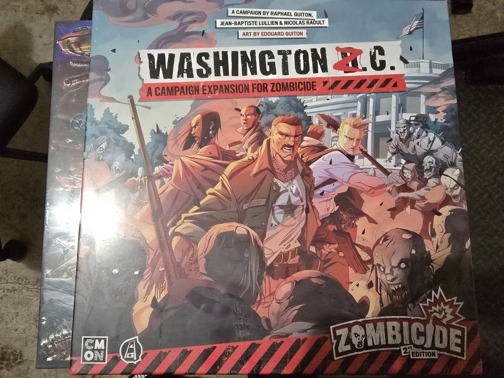 Zombicide - Washington Z.C Brand New Board Game Expansion