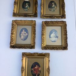 Vintage Framed Art Victorian