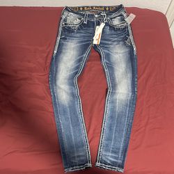 Women’s Rocks Revival Jeans, Size 26