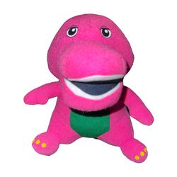 Barney & Friends BARNEY THE DINOSAUR 8" Plush Toy Stuffed Animal Toy Factory