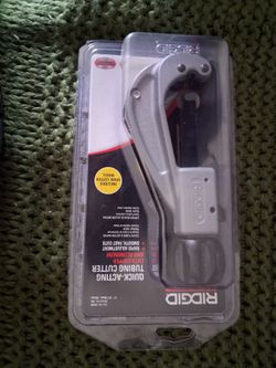 RIGID-QUICK ACTING TUBING. CUTTER