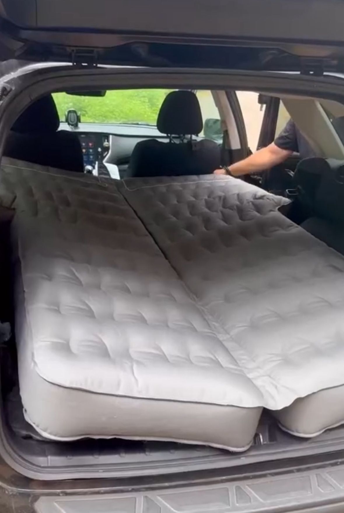 Car Air Mattress With Electric Pump