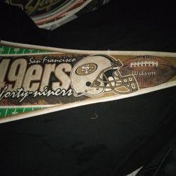 49ers Vintage Banner