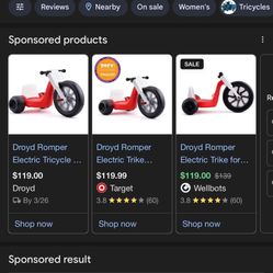 Triciclo Eléctrico Para Niño 