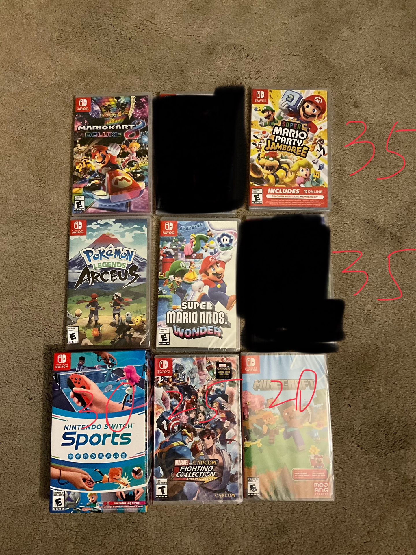Nintendo Switch Games Brand New Sealed