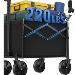 Folding collapsed wagon