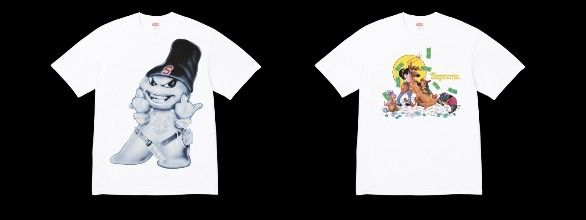 All dogs go to heaven, Supreme snowman T size small