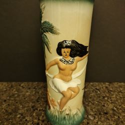 Harvey's Lake Tahoe Topless Hula Dancer Vintage Tiki Mug