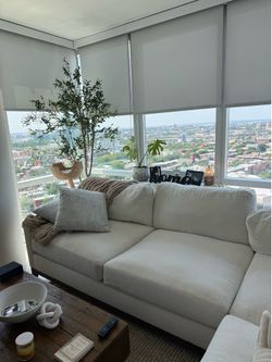 Large White Sectional Couch
