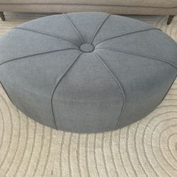 Blue Ottoman 