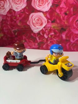 Little people Bike with wagon Bundle