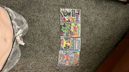 Old Marvel Comics 4 For $8