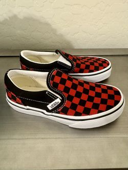 Kids’ Brand New Checkered Vans Size 12