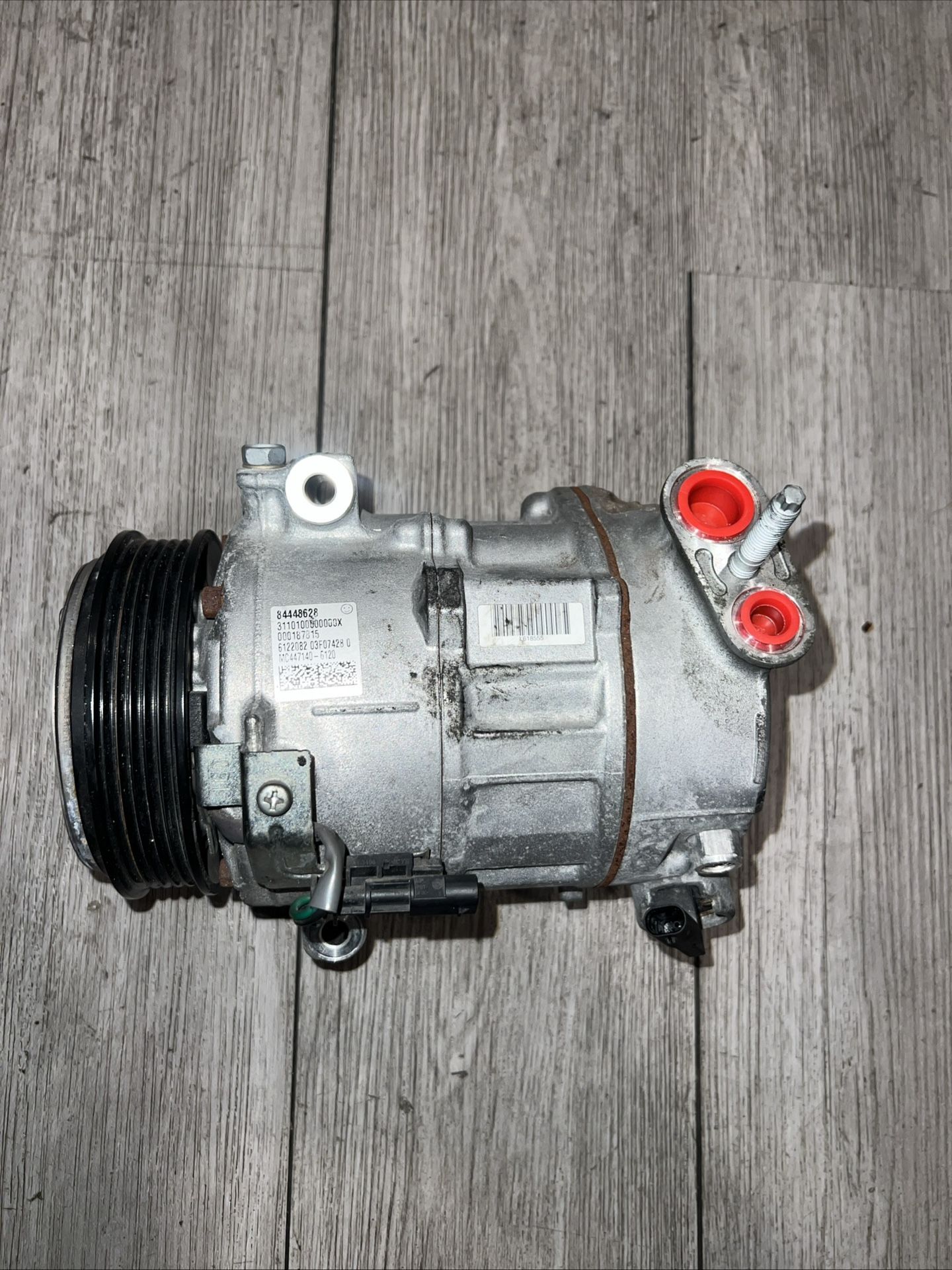2019-2025 SILVERADO SIERRA AC COMPRESSOR 2.7L NEW STYLE 6 LUG (contact info removed)