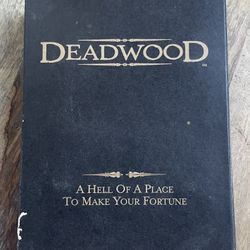 Deadwood: The Complete First Season DVD box set , 2005.