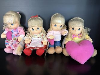 8” Precious Moments Plush Dolls