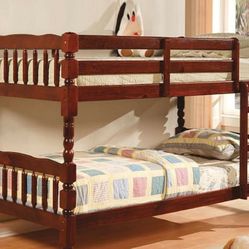 Brand New ** All Wood Twin Bunk Bed