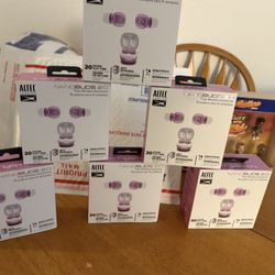 Altec Lansing NanoBuds 2.0 True Wireless Bluetooth Earbuds (MZX5000) Purple