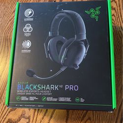 RAZER Blackshark v2 pro headset