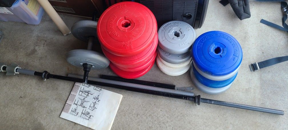 Weights Barbell Bar Dumbbell Bar