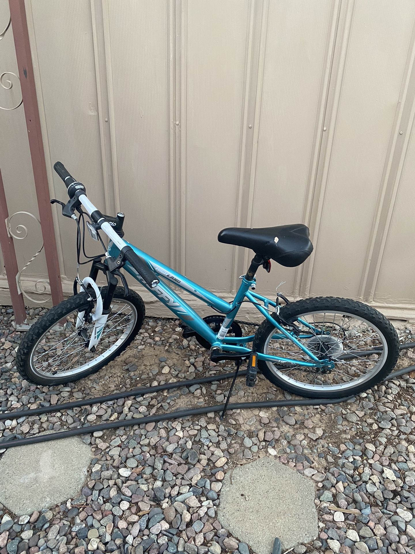 I'm selling three bicycles, I'm asking for $70 for all three. The red bicycle just needs brakes but is otherwise complete, and the nice bicycle has ty