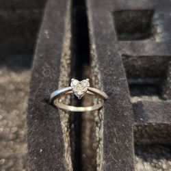 Heart Diamond Ring