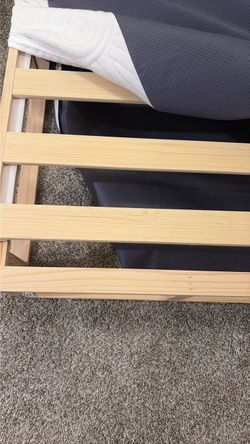 Queen wood boxspring for queen bed