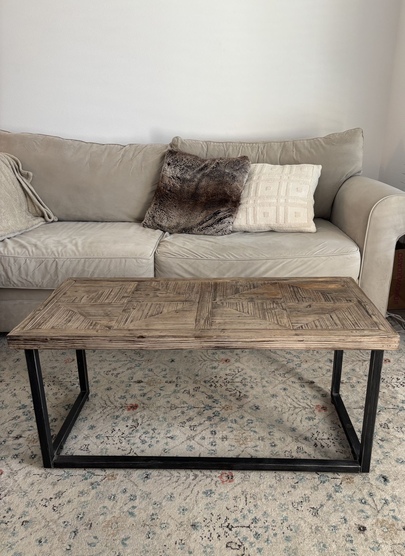 Coffee Table - Solid Wood Top