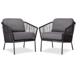 Target outdoor 2024 chairs black