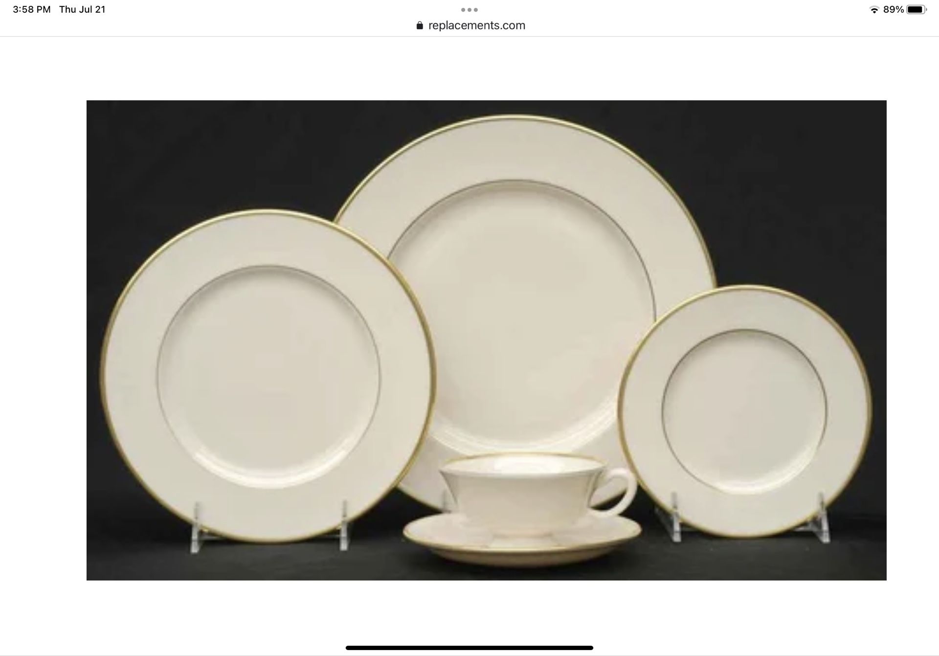 Lenox Mansfield China Set: 76 Pieces
