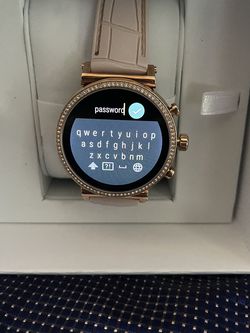 Mk Smart Watch Rose Gold