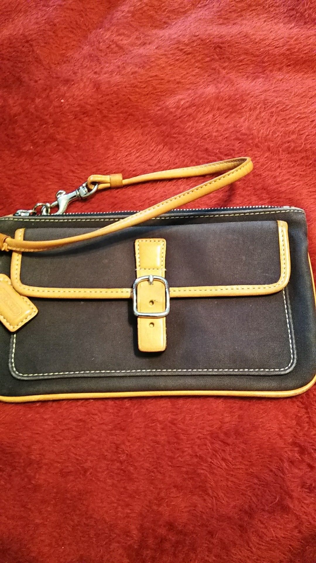 Authentic Coach Wristlet