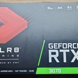 PNY RTX 3070 XLR8 8GB 3fan GPU