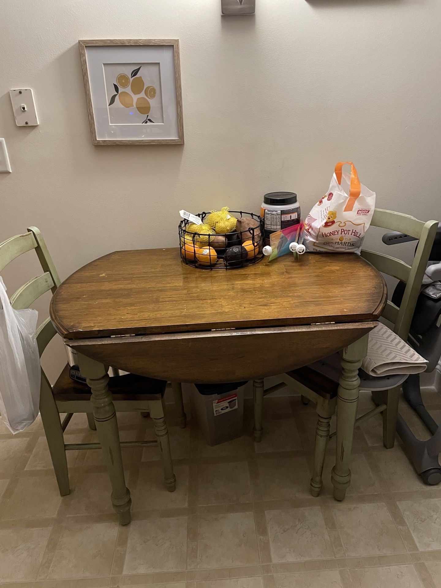 Circle To Rectangle Kitchen Table 