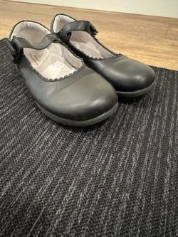 School Uniform Black Shoes Size4 Girls