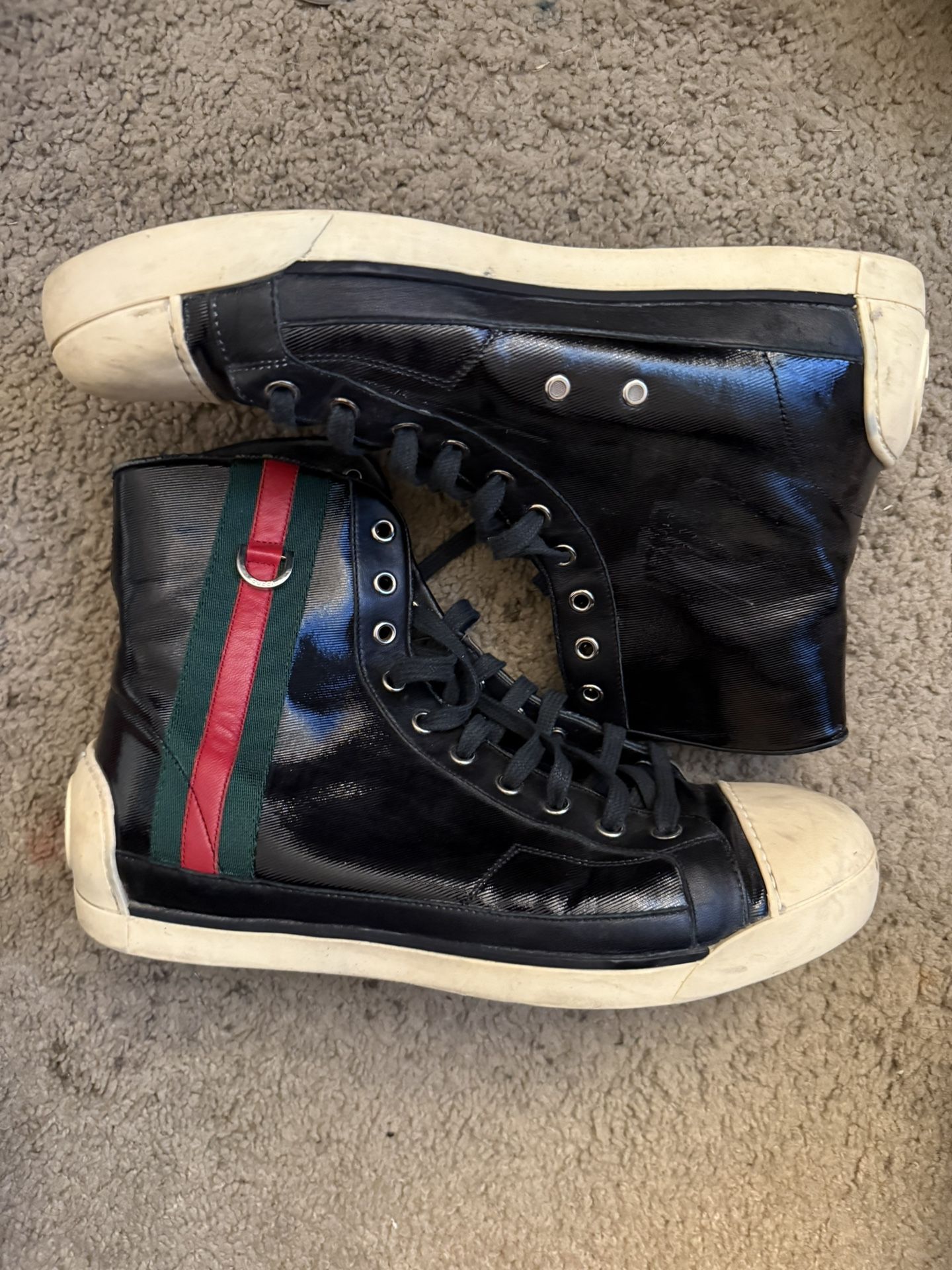 Gucci high top shoes