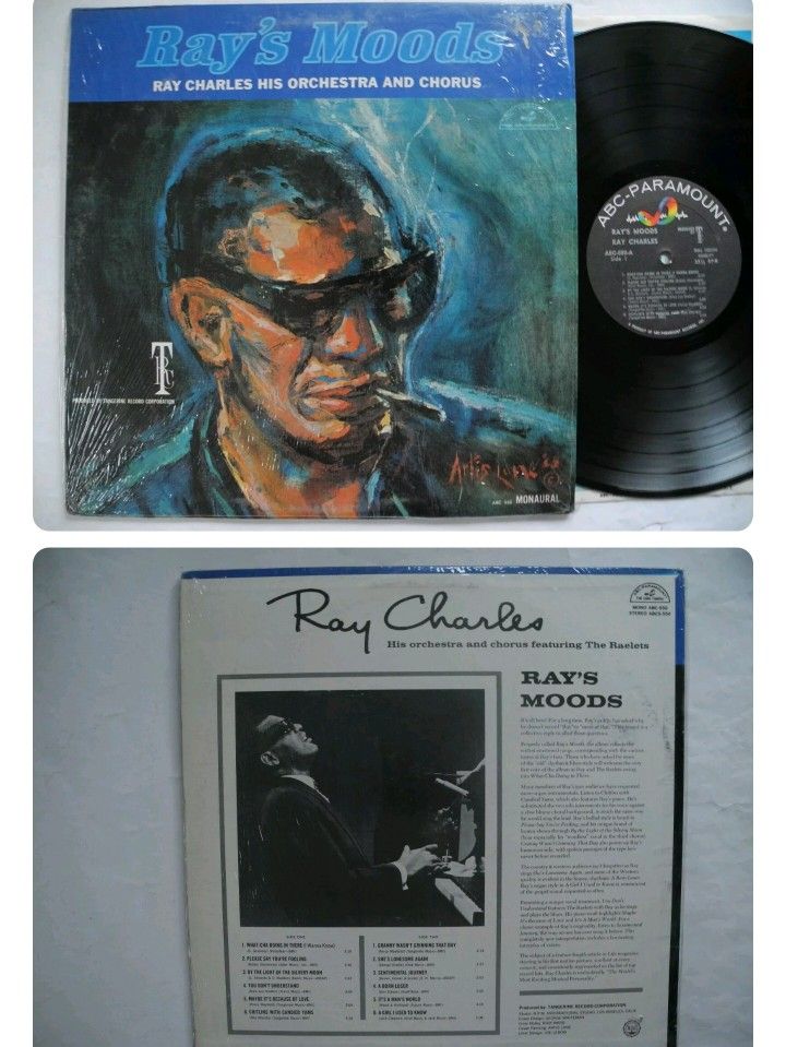 1966 Ray Charles Moods/Vinyl LP/ORIGINAL