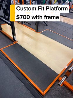 Weight lifting Platform