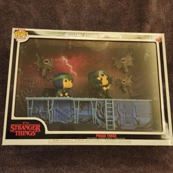 DUSTIN/EDDIE/DEMOBATS Stranger Things Phase 3 #05 Funko Pop- New