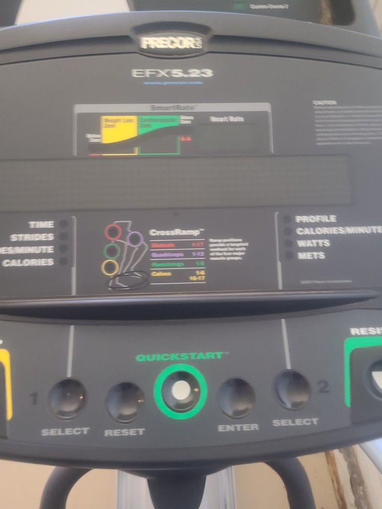 Elliptical PRECOR EFX