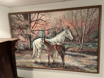 Horse Oil Painting Large 40”x60”