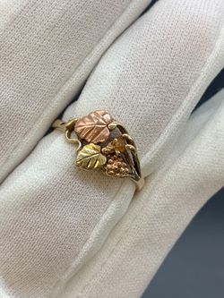 Black hills gold ring #33951