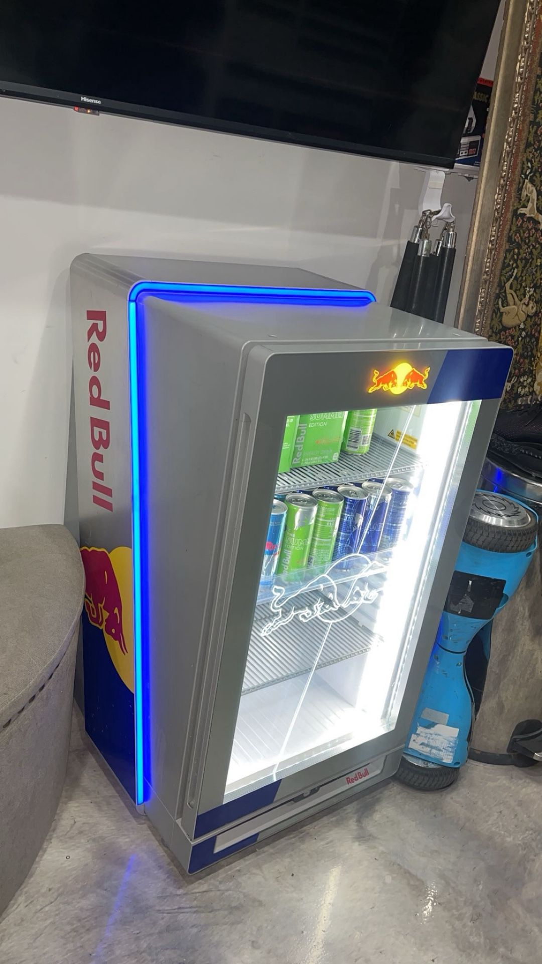Medium Size Redbull Fridge Redbulls Refrigerator