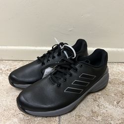 adidas Men ZG23 Golf Shoes Core Black/Dark Silver Metallic Sz 9,9.5,12,14 Sneakers GW1178