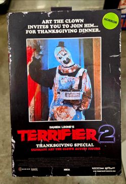 Ultimate Art the Clown Thanksgiving Terrifier 2 NECA Action Figure